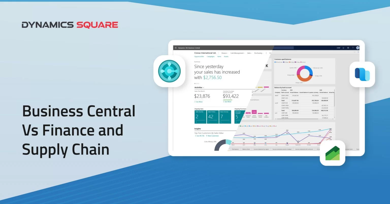 Dynamics 365 Business Central Vs Finance Supply Chain